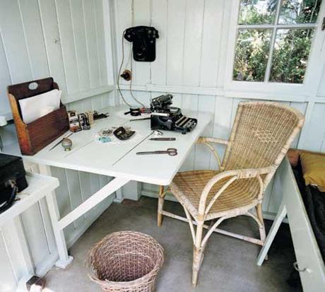 Les bureaux de célèbres auteurs