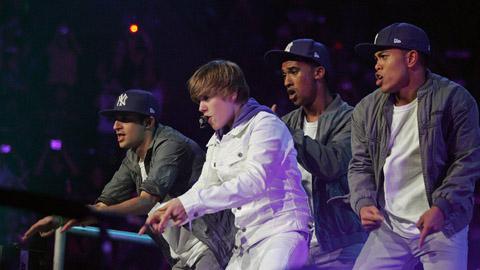 Justin Bieber en concert aux US ... 10 photos du phénomène