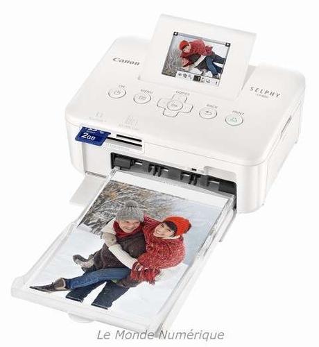Imprimante compacte Canon Selphy CP800, pour des photos tout de suite