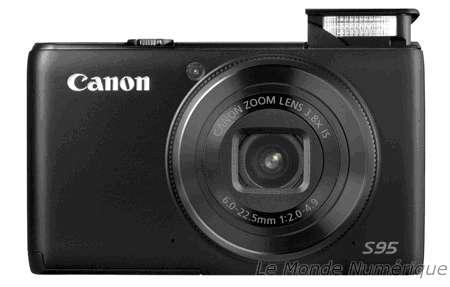 Canon PowerShot S95, le compact aux réglages manuels et enregistrement RAW