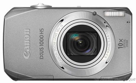 Appareil photo Canon Ixus 1000 HS avec zoom 10x, vidéo Full HD et Super ralenti