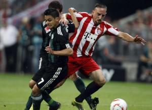 ribery-a-livre-un-match-plein-contre-wolfsburg Van Gaal a trouvé Ribéry incroyable