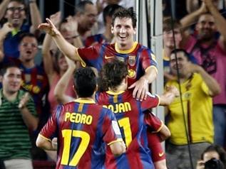 BARCELONE 4-0 FC SEVILLE :   Messi est renversant