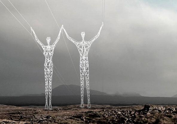 Pylon-figures, lorsque les géants distribuent l'électricité - 2