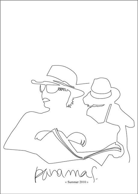 Portrait à la mode | The Panama hat