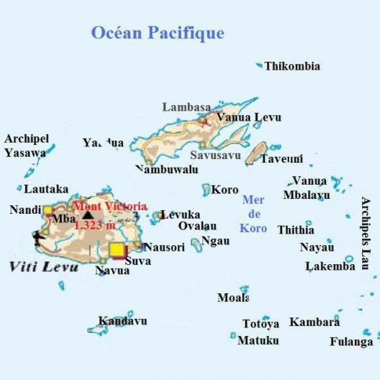 16 Août 2010 : Un séisme de magnitude 6.2 et le volcanisme sous-marin aux Îles Fidji.