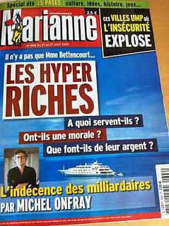 Je ne renouvellerai pas mon abonnement à Marianne