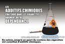 Additifs cigarette vs Ecigarettes