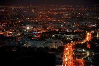La ville d'Agadir by night : scintillement de lumière
