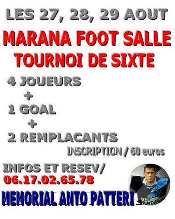 Mémorial Anto Patteri ce vendredi et ce week-end