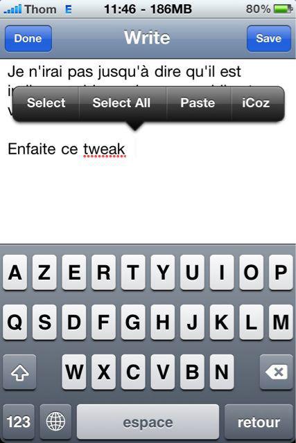 ActionMenu : Maintenant compatible iOS 4.0