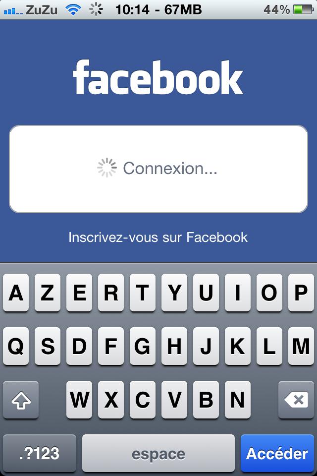Facebook 3.2.2 pour iPhone règle les problèmes de connexion avec les appareils jailbreakés