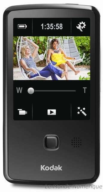 Après le PlaySport, voici le caméscope de poche Kodak PlayTouch Full HD avec écran tactile