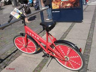 Les vélos de la ville de Copenhague