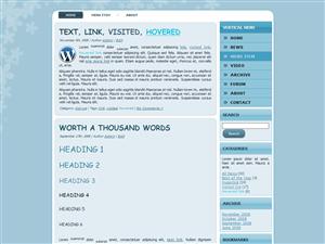 The wordpress Aqua
