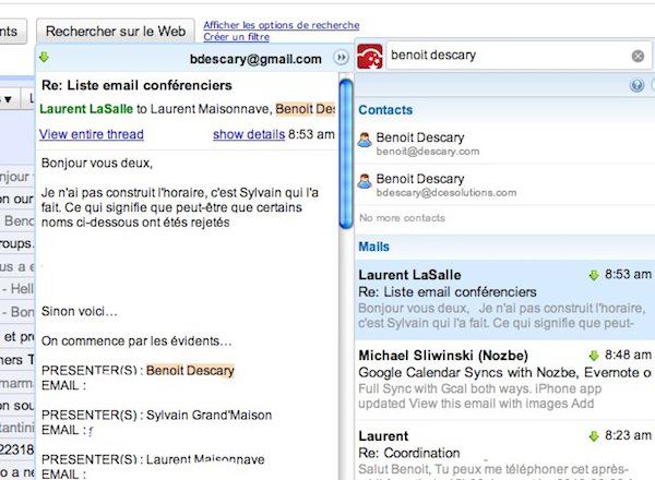 cloudmagic 1 CloudMagic: recherchez simultanément et rapidement sur plusieurs comptes Gmail