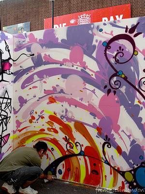 street art a la whitecross street party street art a la whitecross street party