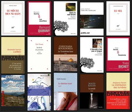 La rentrée littéraire en direct sur ePagine La rentrée littéraire sur ePagine