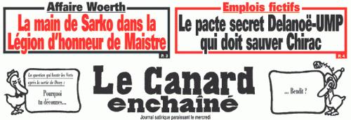 Affaire Woerth-Bettencourt: Le Canard Enchaîné charge Sarkozy