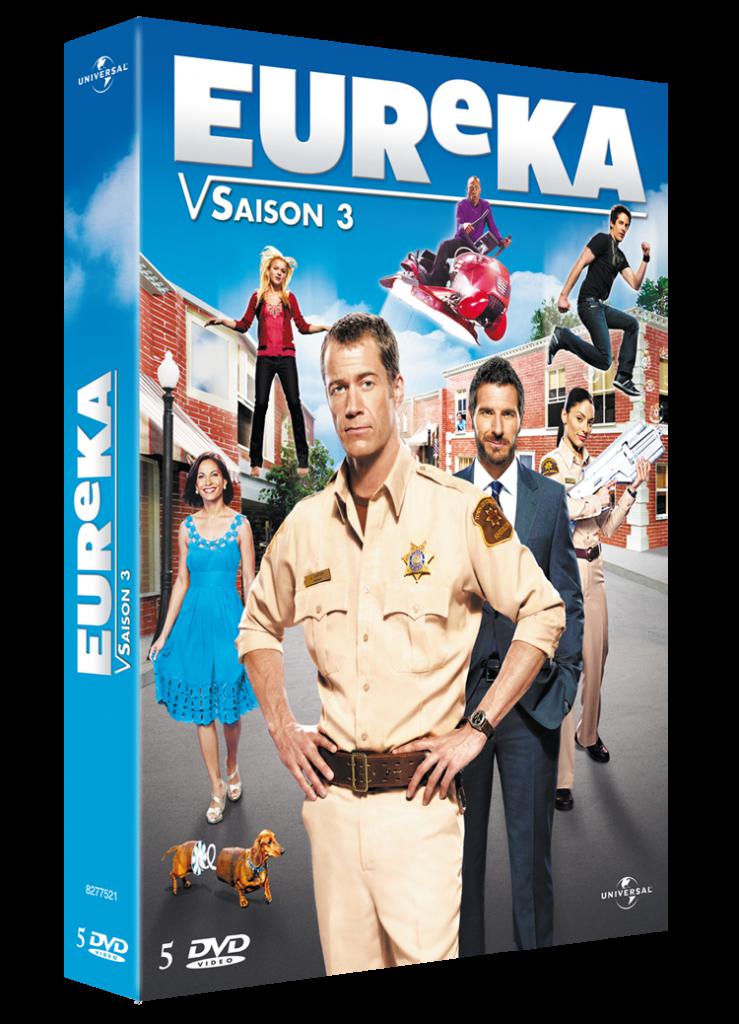 Sortie le 24 aout en DVD de la saison 3 de la série ‘Eureka’