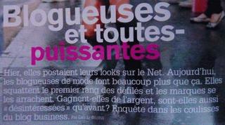 Glamour & les garçons.