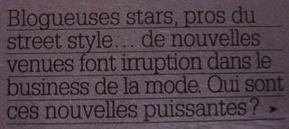 Glamour & les garçons.