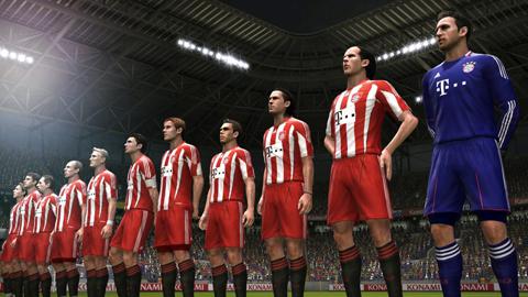 PES 2011 ... Franck Ribery et son équipe en photos