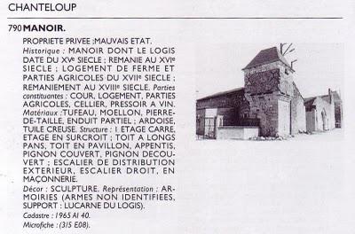 ..LE VAUDELNAY.  le Blog Puy Notre Dame a l'honneur de me...