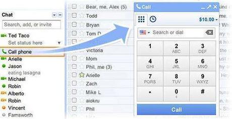 Google rejoint Skype et lance Google Call for Gmail un service de VoIP