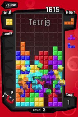 Tetris sur Iphone