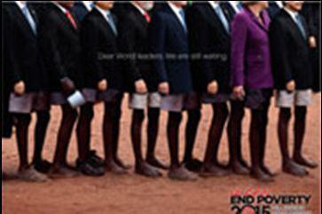 L'affiche gagnante du concours contre la pauvreté organisé par l'ONU