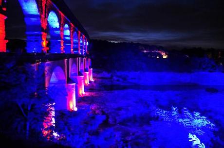 Pont du Gard en nocturne