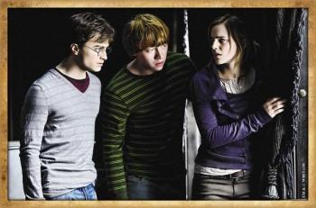 Harry Potter 7 : nouvelle image avec Daniel Radcliffe, rupert Grint Emma Watson