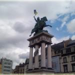 La place de Jaude avec Vercingetorix en Champion - Crédits photo : Philauvergne.fr