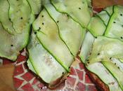 Tartines gourmandes courgettes rillettes