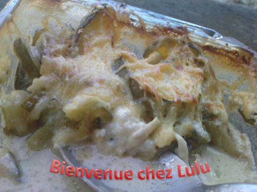 Courgettes chèvrement bonnes!!