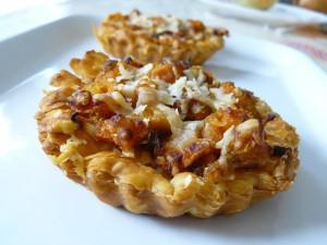 Apéritif, des idées d’amuse-bouche : tartelette carottes et parmesan