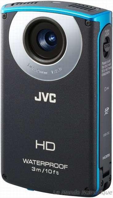 Nouveau caméscope de poche étanche et antichoc Full HD JVC Picsio GC-WP10