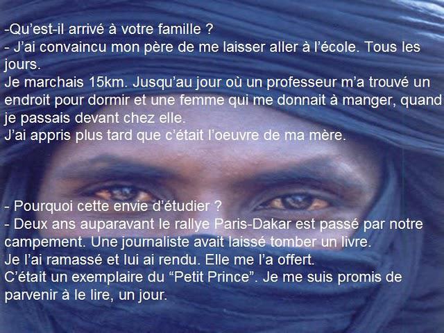 touareg dans le texte et en musique aussi