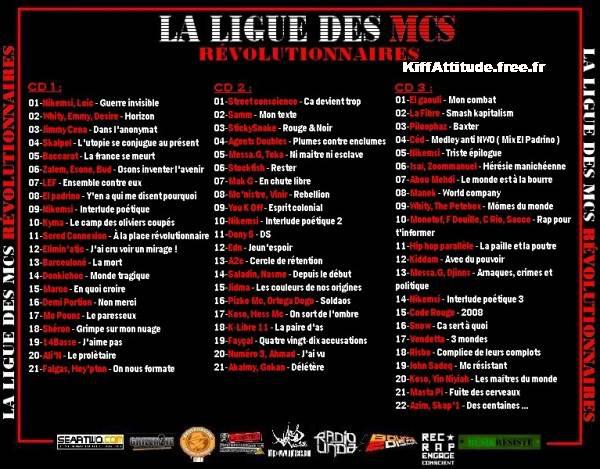 {FreeTape conscience aktivist} Ced – La ligue des Mc’s revolutionnaires vol. 3 {Ecoute|Telecharge}