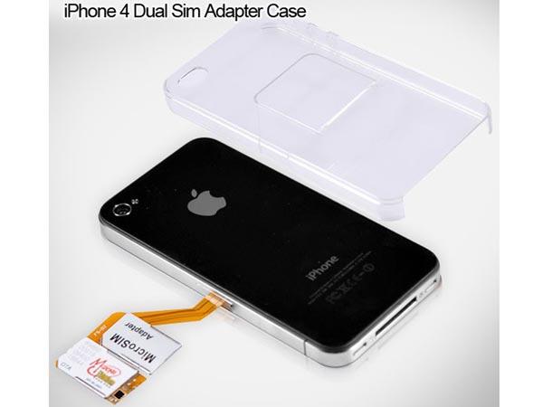 Un adaptateur Dual Sim pour iPhone 4...