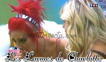 Les larmes de Charlotte