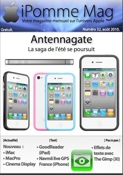 iPomme Mag, édition août 2010
