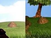 Vidéo hommes jettent René taupe dans poubelle