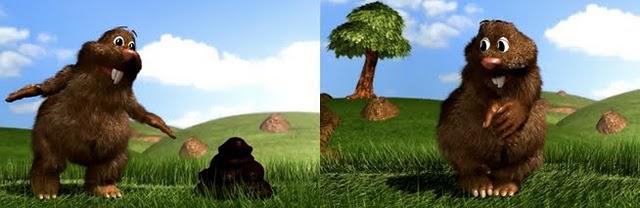 Vidéo : 2 hommes jettent René la taupe dans une poubelle !