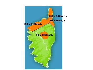 Coup de vent aujourd'hui en Haute-Corse, et un début de semaine prochaine frais