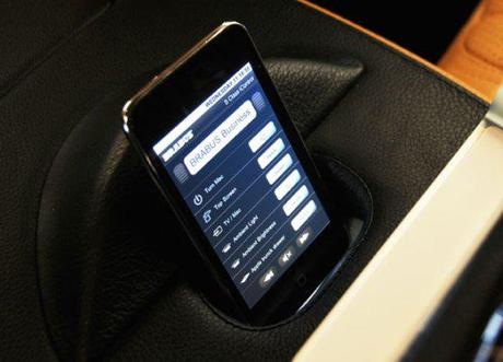 iBusiness : Brabus intègre l’iPad à une Mercedes S600
