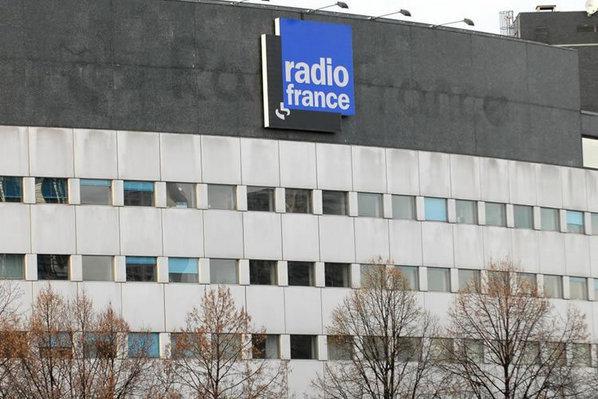 Photo : La maison de la radio, à Paris.