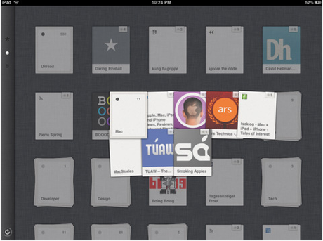 iTunes14 Reeder, le lecteur de flux RSS pour iPad