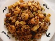 Riz cantonnais aux crevettes